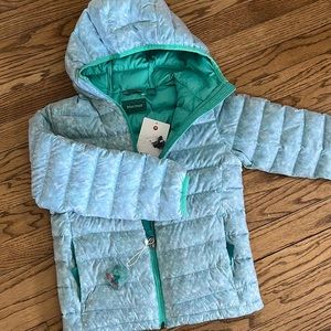 Brand new girls small Marmot down puffer jacket